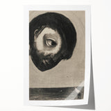 Gothic Wall Art | Surreal Face Illustration | Dark Decor Style