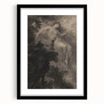 Dark Gothic Art - Ethereal Encounter Vintage Gothic Wall Print