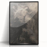 Dark Gothic Art - Ethereal Encounter Vintage Gothic Wall Print