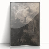 Dark Gothic Art - Ethereal Encounter Vintage Gothic Wall Print