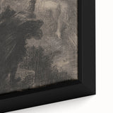 Dark Gothic Art - Ethereal Encounter Vintage Gothic Wall Print