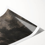 Dark Gothic Art - Ethereal Encounter Vintage Gothic Wall Print