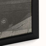 Gothic Wall Art | Dark Creature Illustration | Mysterious Gothic Art
