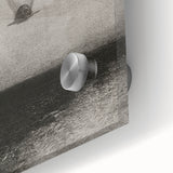 Gothic Wall Art | Surreal Eye Balloon Illustration | Dark Decor Style