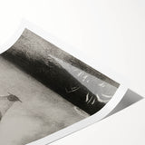 Gothic Wall Art | Surreal Eye Balloon Illustration | Dark Decor Style