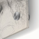 Gothic Wall Art | Vintage Profile Sketch | Medieval Gothic Canvas Prints