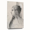 Gothic Wall Art | Vintage Profile Sketch | Medieval Gothic Canvas Prints