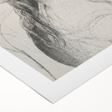 Gothic Wall Art | Vintage Profile Sketch | Medieval Gothic Canvas Prints