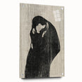 Gothic Embrace Wall Art – Elegant and Moody Dark Decor Canvas Print