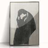 Gothic Embrace Wall Art – Elegant and Moody Dark Decor Canvas Print