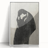 Gothic Embrace Wall Art – Elegant and Moody Dark Decor Canvas Print