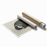 Gothic Embrace Wall Art – Elegant and Moody Dark Decor Canvas Print