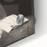 Gothic Wall Art | Mysterious Hand and Letter | Dark Gothic Decor Print