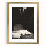 Gothic Wall Art | Mysterious Hand and Letter | Dark Gothic Decor Print