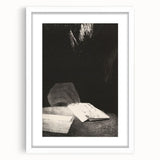 Gothic Wall Art | Mysterious Hand and Letter | Dark Gothic Decor Print