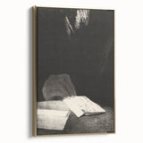 Gothic Wall Art | Mysterious Hand and Letter | Dark Gothic Decor Print