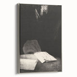 Gothic Wall Art | Mysterious Hand and Letter | Dark Gothic Decor Print