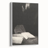 Gothic Wall Art | Mysterious Hand and Letter | Dark Gothic Decor Print