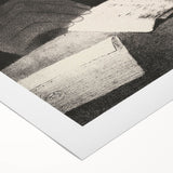 Gothic Wall Art | Mysterious Hand and Letter | Dark Gothic Decor Print