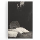 Gothic Wall Art | Mysterious Hand and Letter | Dark Gothic Decor Print