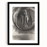 Dark Medieval Archer Canvas – Mysterious Gothic Art for Home Decor