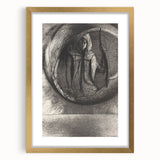Dark Medieval Archer Canvas – Mysterious Gothic Art for Home Decor