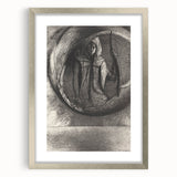 Dark Medieval Archer Canvas – Mysterious Gothic Art for Home Decor