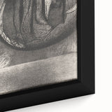 Dark Medieval Archer Canvas – Mysterious Gothic Art for Home Decor