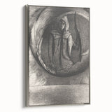 Dark Medieval Archer Canvas – Mysterious Gothic Art for Home Decor