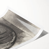 Dark Medieval Archer Canvas – Mysterious Gothic Art for Home Decor