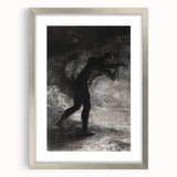 Mysterious Gothic Silhouette Art – Dark and Elegant Gothic Canvas Print