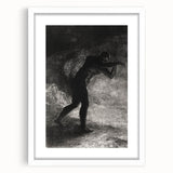 Mysterious Gothic Silhouette Art – Dark and Elegant Gothic Canvas Print