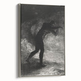 Mysterious Gothic Silhouette Art – Dark and Elegant Gothic Canvas Print