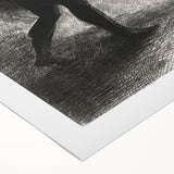 Mysterious Gothic Silhouette Art – Dark and Elegant Gothic Canvas Print