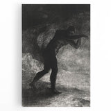 Mysterious Gothic Silhouette Art – Dark and Elegant Gothic Canvas Print