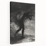 Mysterious Gothic Silhouette Art – Dark and Elegant Gothic Canvas Print