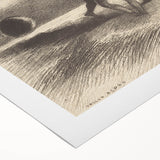 Gothic Angelic Embrace – Dark and Moody Gothic Canvas Print