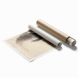 Gothic Angelic Embrace – Dark and Moody Gothic Canvas Print