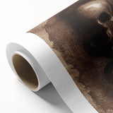 Gothic Skull and Serpent – Dark and Mysterious Gothic Canvas Print