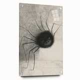 Abstract Spider Gothic Canvas – Mysterious Dark Gothic Wall Art
