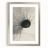 Abstract Spider Gothic Canvas – Mysterious Dark Gothic Wall Art