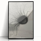 Abstract Spider Gothic Canvas – Mysterious Dark Gothic Wall Art