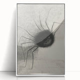 Abstract Spider Gothic Canvas – Mysterious Dark Gothic Wall Art