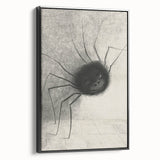Abstract Spider Gothic Canvas – Mysterious Dark Gothic Wall Art