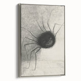 Abstract Spider Gothic Canvas – Mysterious Dark Gothic Wall Art