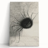 Abstract Spider Gothic Canvas – Mysterious Dark Gothic Wall Art