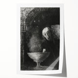 Gothic Mystic Portrait – Dark and Mysterious Gothic Canvas Print