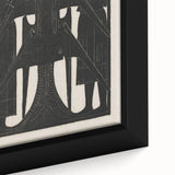 Gothic Angelic Figures – Dark Medieval Gothic Wall Art Canvas Print