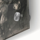 Gothic Horse and Angelic Figure – Dark and Mystical Gothic Canvas Print