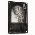Gothic Wall Art | Dark Contemplation Scene | Mysterious Gothic Decor